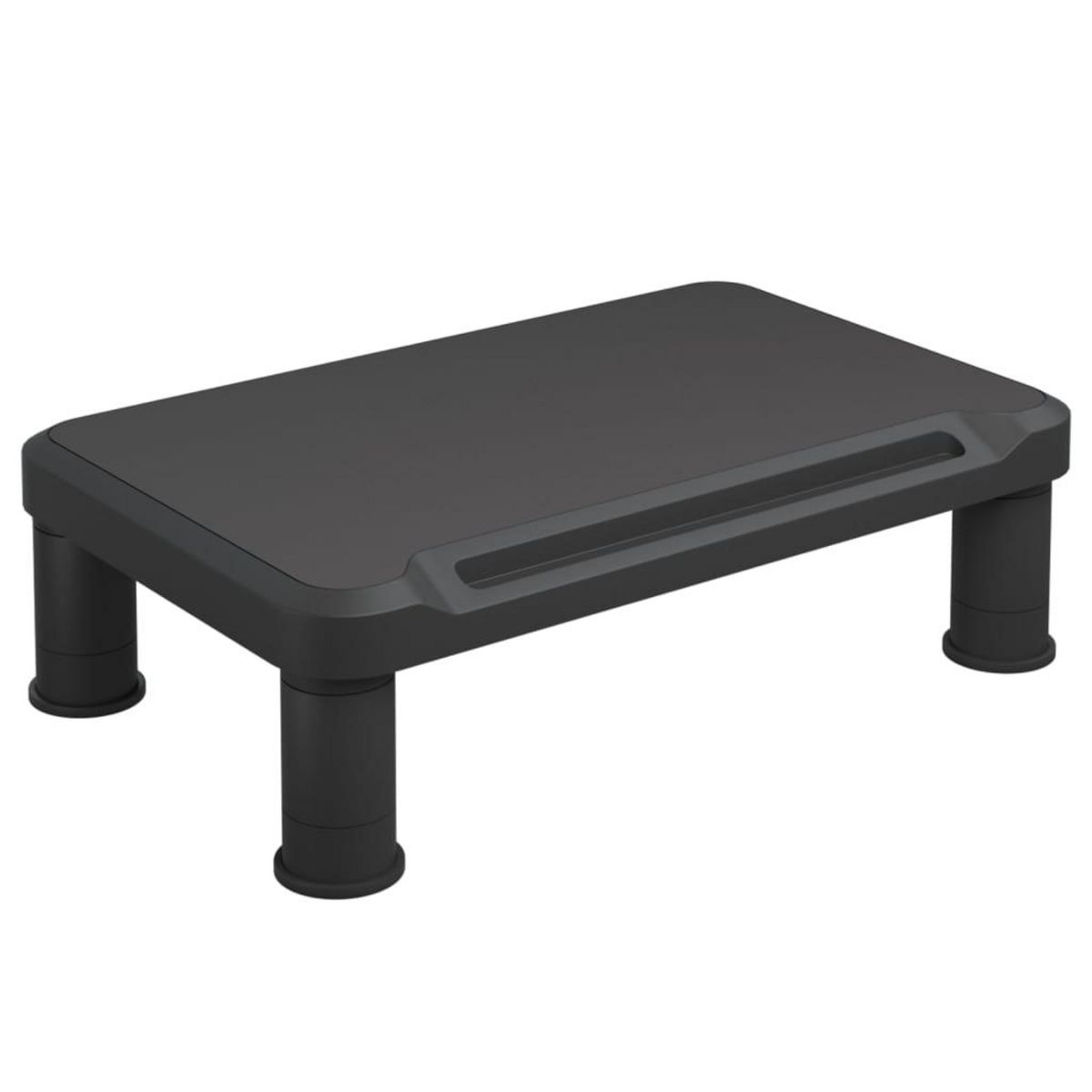 VIDAXL Support de moniteur Noir 38x24x10,5 cm