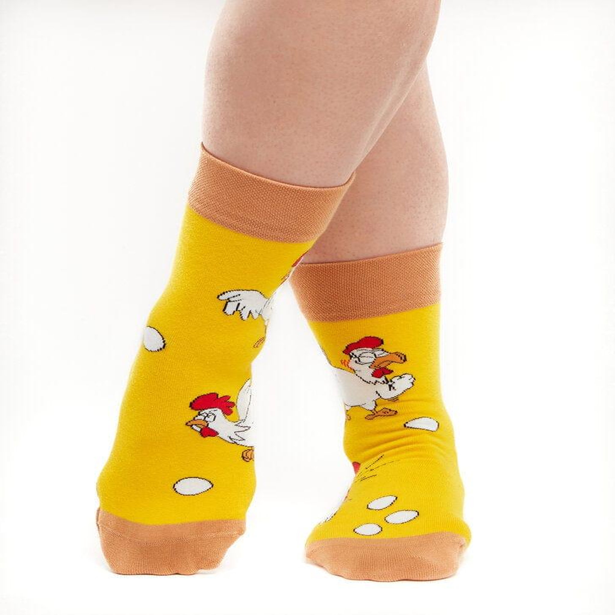 Voir la diapositive 2 : DEDOLES Chaussettes la poule ou l'œuf