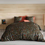 Voir la diapositive 1 : ATELIER DU COTON Housse de couette 240x220 + 2 taies BOGOTA en percale de coton 71 fils