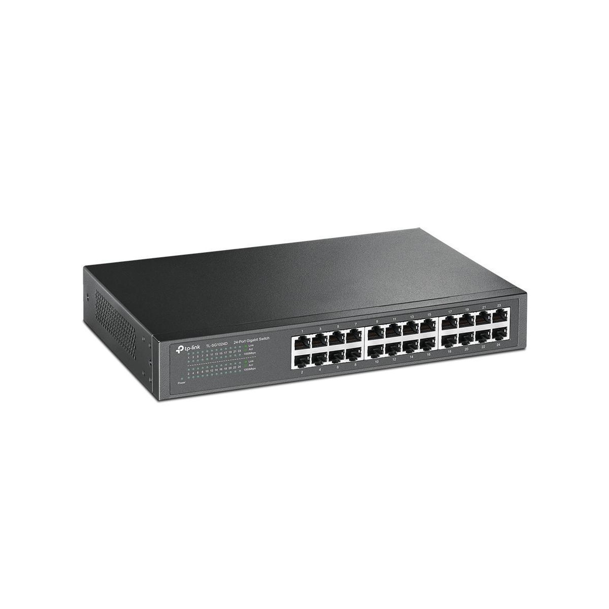 Voir la diapositive 3 : TP-LINK TP-LINK TPLINK Switch TL-SG1024D TLSG1024D (TL-SG1024D)