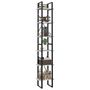 Voir la diapositive 4 : VIDAXL Bibliotheque a 6 niveaux blanc 40x30x210 cm bois ingenierie