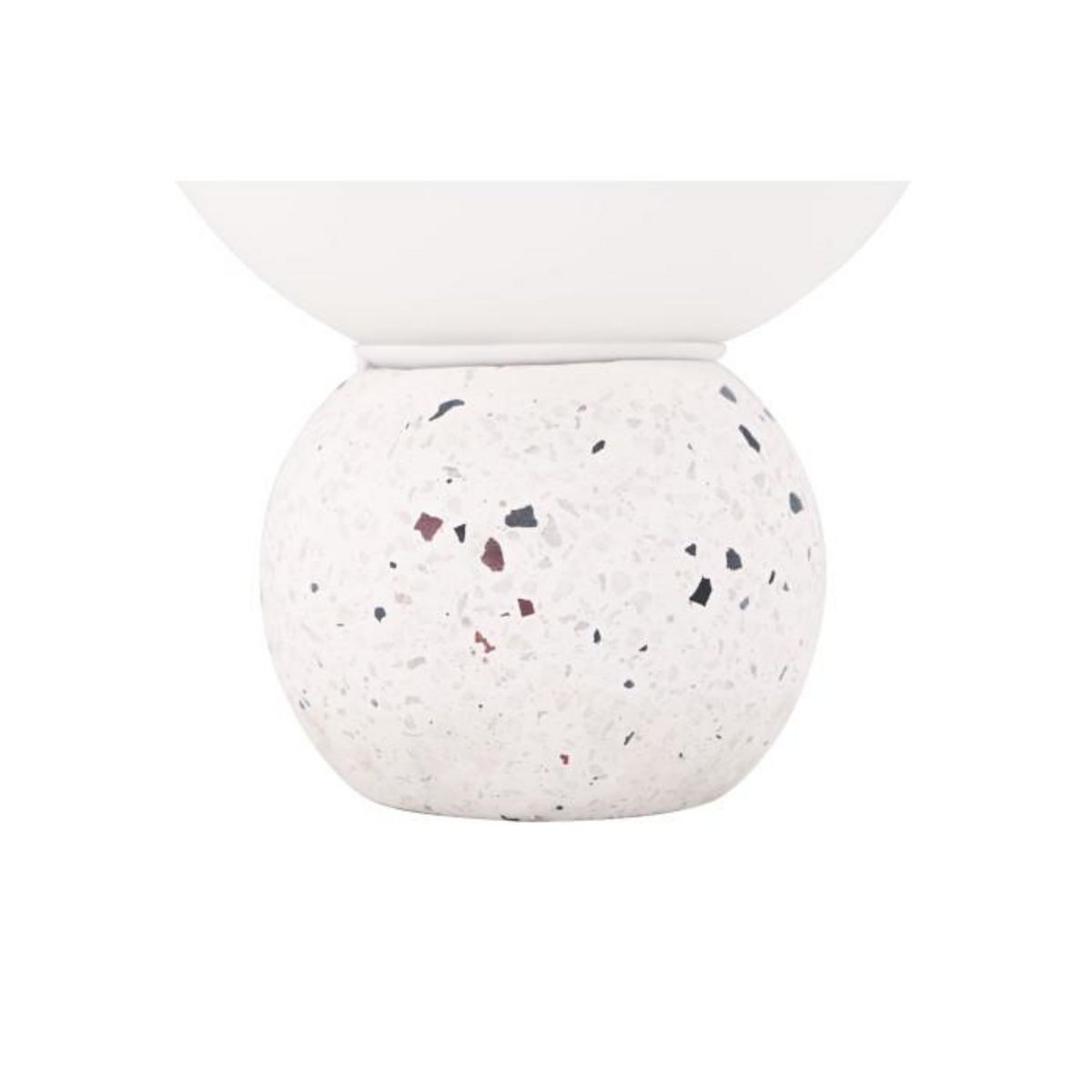 Paris Prix Lampe à Poser Déco  Metz  29cm Blanc