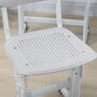 HOMCOM Bureau enfant avec chaise - ensemble bureau et chaise réglable - support de lecture, case - gris blanc