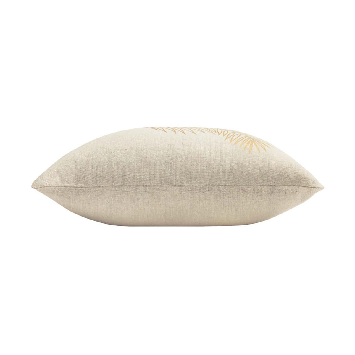 Paris Prix Coussin Déco  Isadora  45x45cm Beige & Vert Sauge