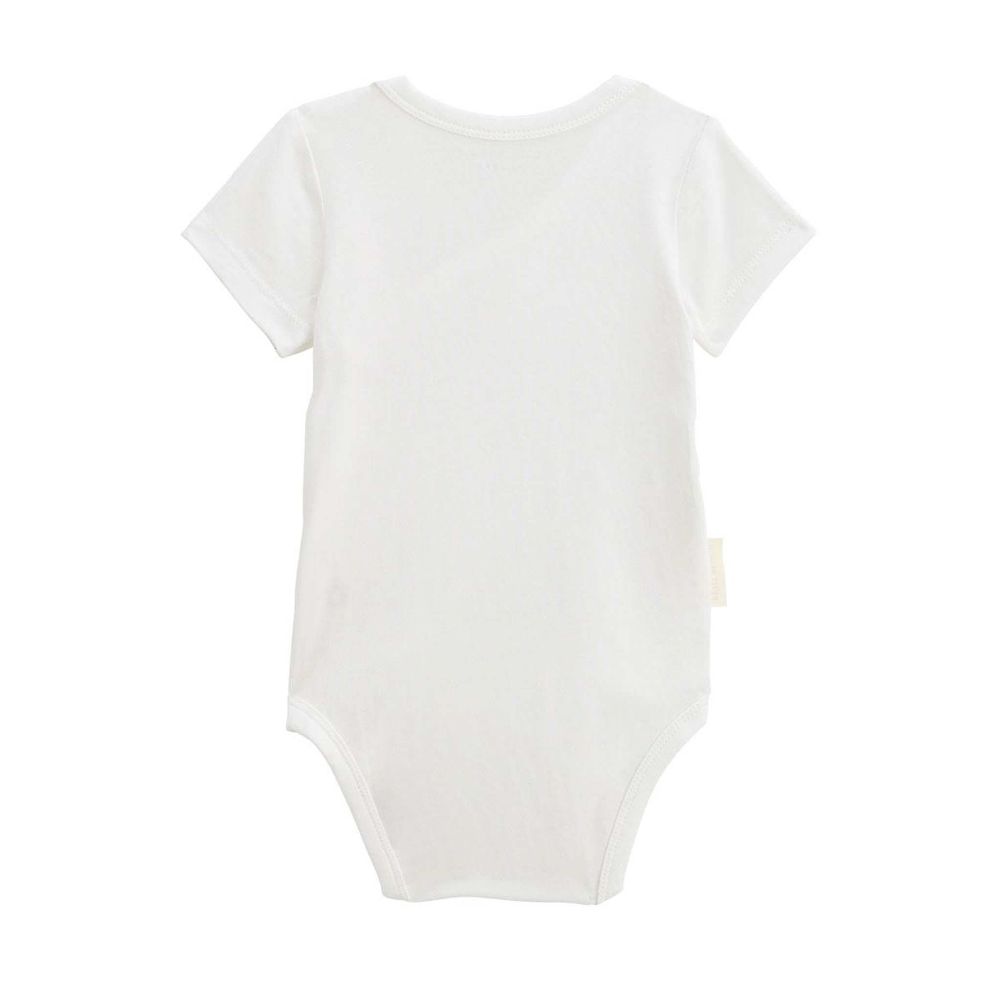 Voir la diapositive 3 : Petit Béguin Lot de 3 bodies bébé manches courtes ouverture croisée mini rêve