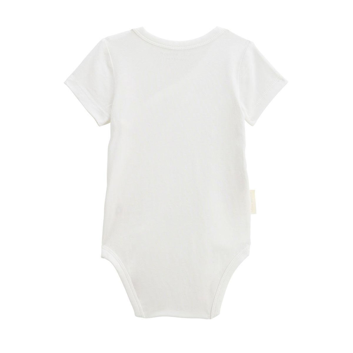 Petit Béguin Lot de 3 bodies bébé manches courtes ouverture croisée Mini Rêve