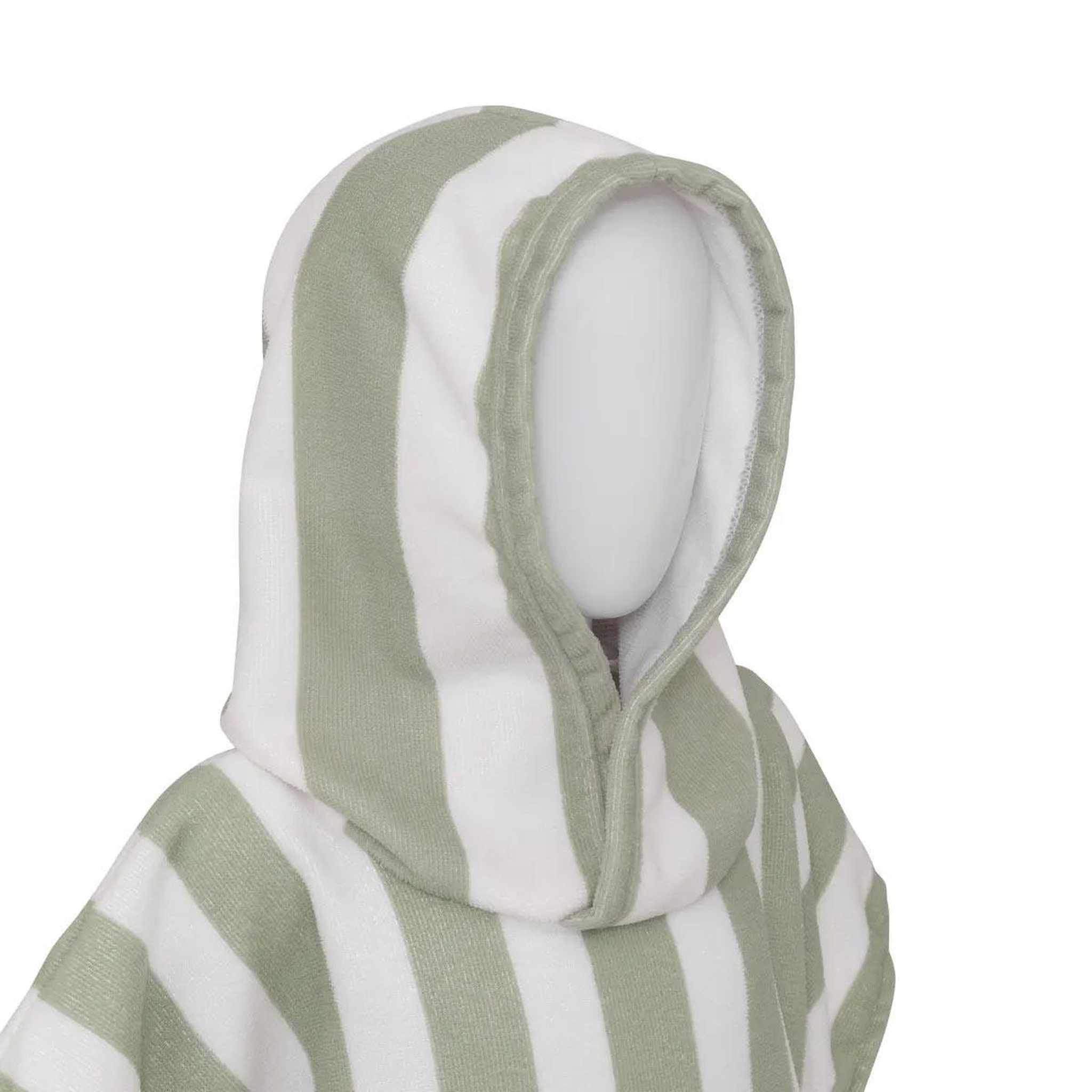 Voir la diapositive 2 : Atmosphera Kids Poncho de plage enfant  wili  55x70cm vert céladon