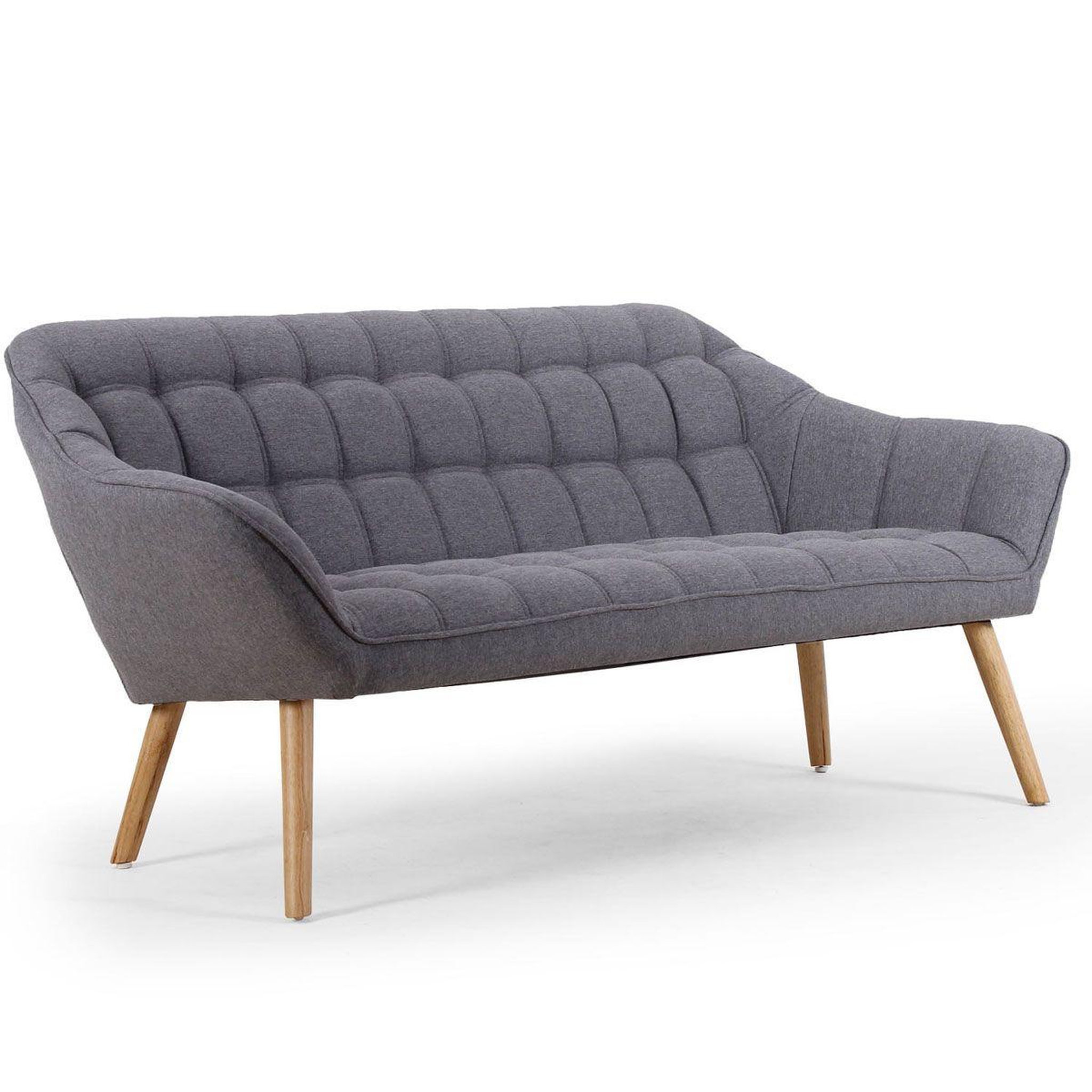 Paris Prix Canapé scandinave 3 places  laos  173cm gris