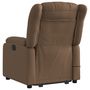 Voir la diapositive 5 : VIDAXL Fauteuil de massage inclinable Marron Tissu