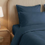 Voir la diapositive 2 : Sensei Maison Housse de couette en percale lavée HOME WASHED
