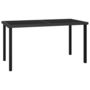 Voir la diapositive 3 : VIDAXL Ensemble a manger de jardin 7 pcs Resine tressee Noir