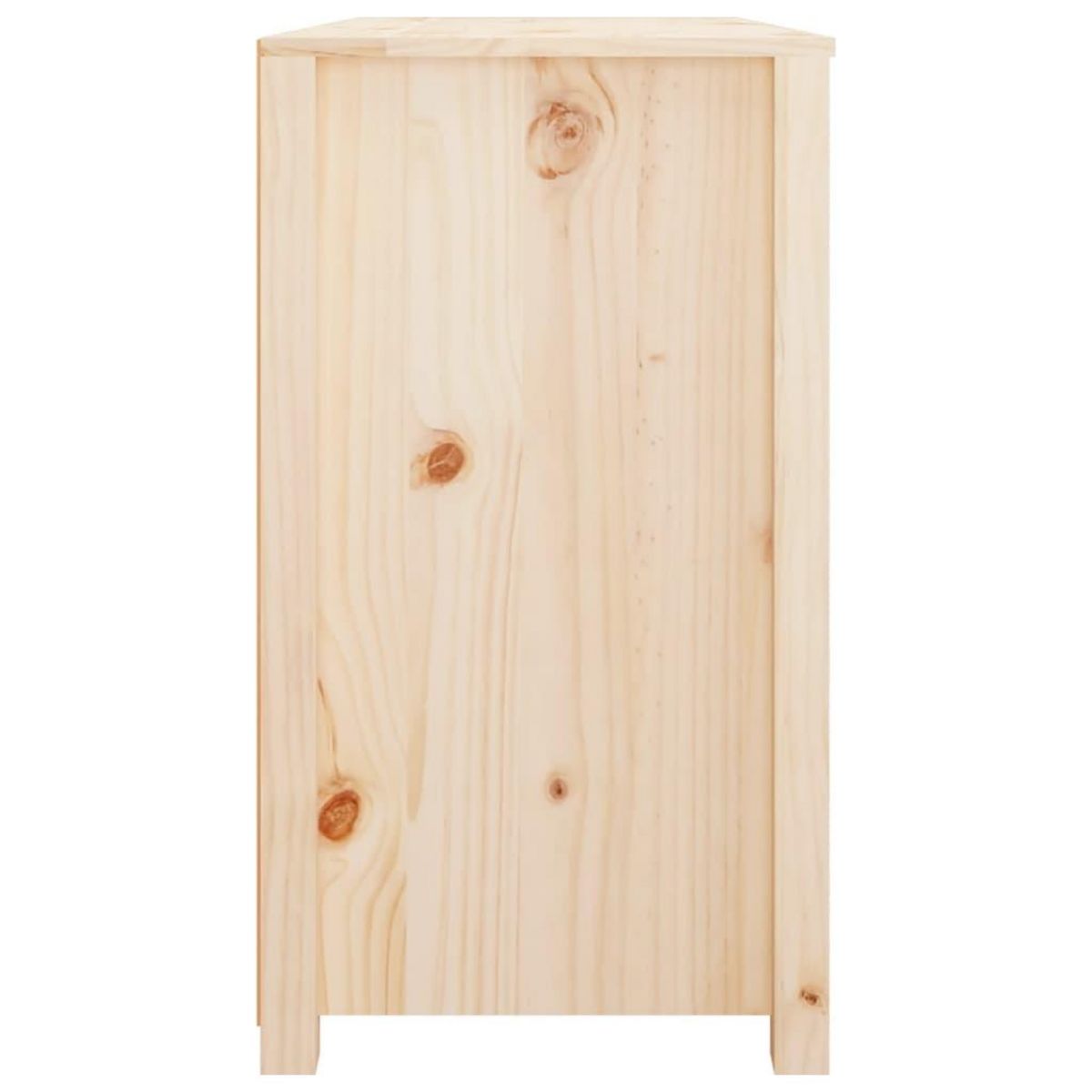 VIDAXL Armoire laterale 100x40x72 cm Bois de pin massif