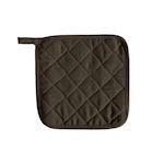 SOLEIL D'OCRE Manique en coton 20x20 cm PANAMA, par Soleil d'Ocre. Coloris disponibles : Noir, Gris, Marron, Rouge, Vert, Blanc, Beige