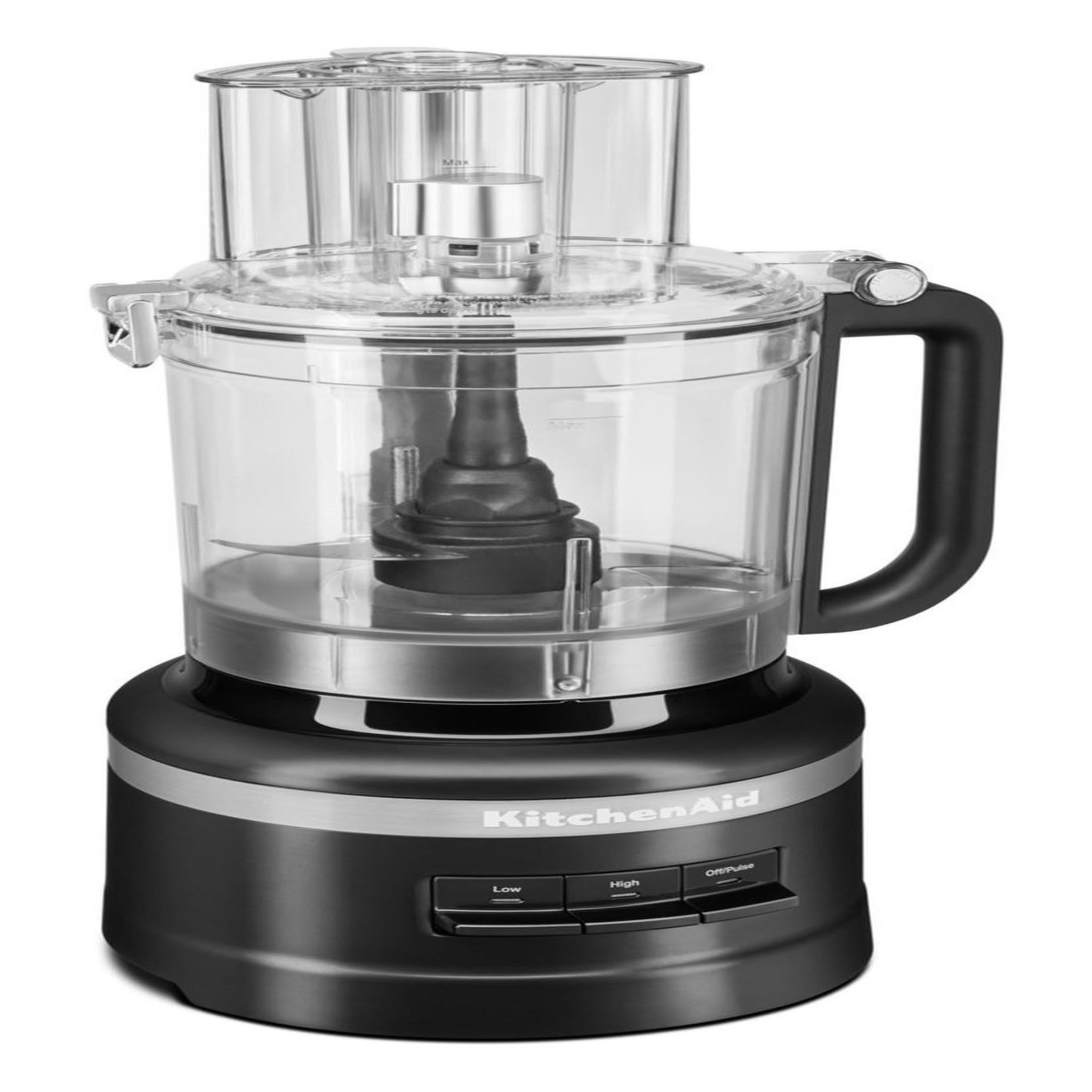 KitchenAid Kitchenaid 5kfp1319ebm robot de cuisine 400 w 3,1 l noir, argent, transparent