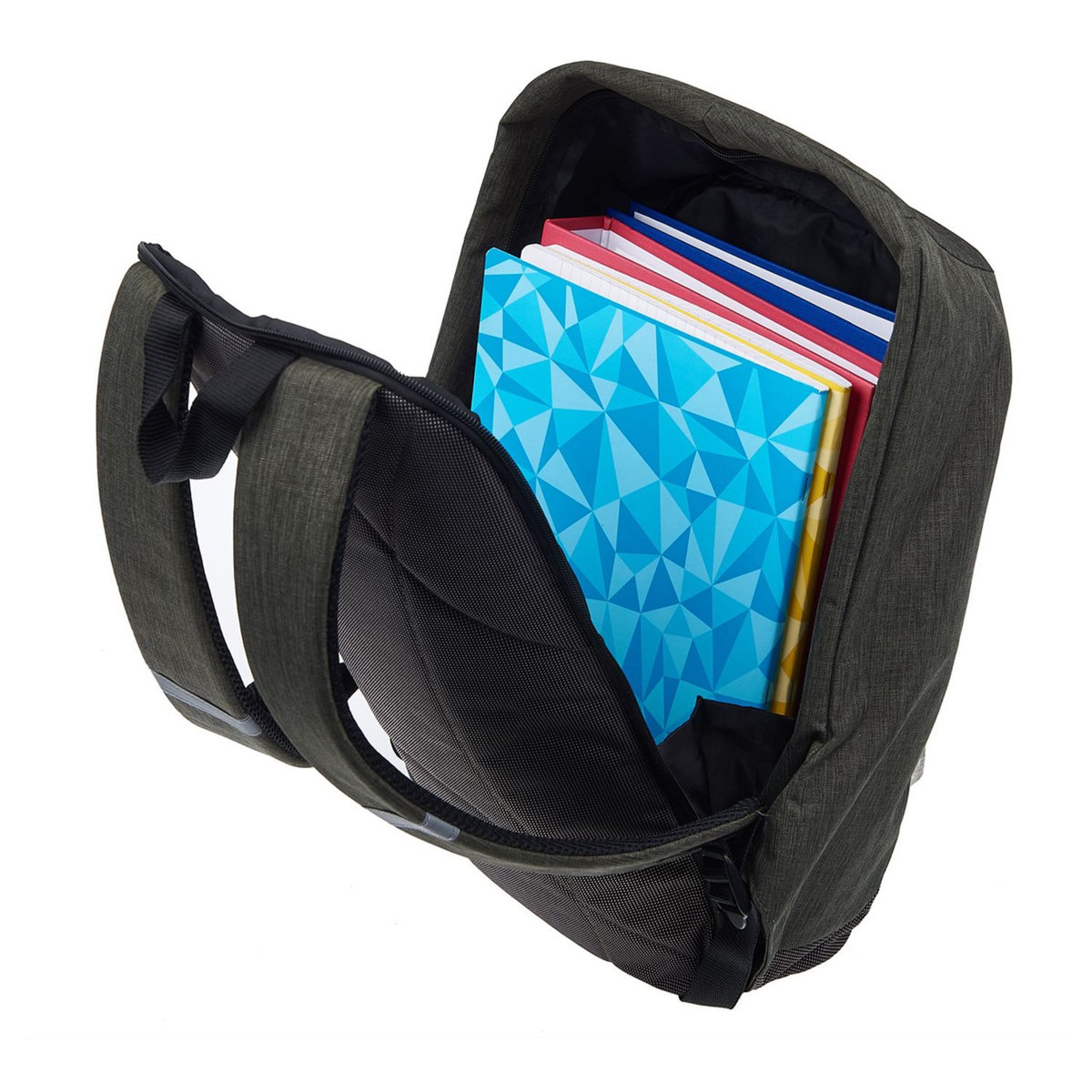 JANSEN & TILANUS Sac à dos 1 compartiment Antivol gris JANSEN & TILANUS SAFETY FIRST