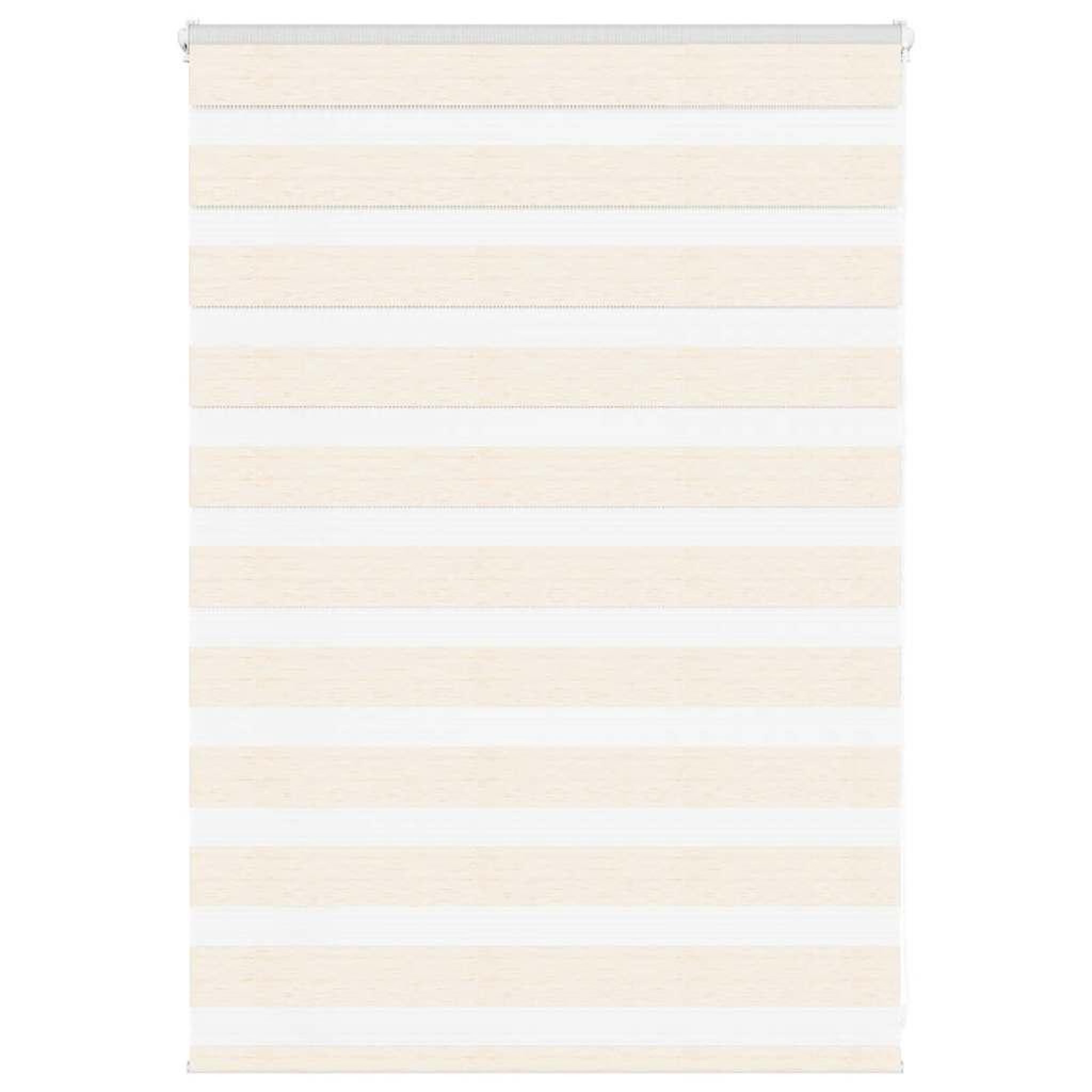 VIDAXL Store zebre beige marbre largeur du tissu 105,9 cm polyester