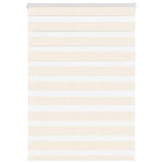 VIDAXL Store zebre beige marbre largeur du tissu 105,9 cm polyester