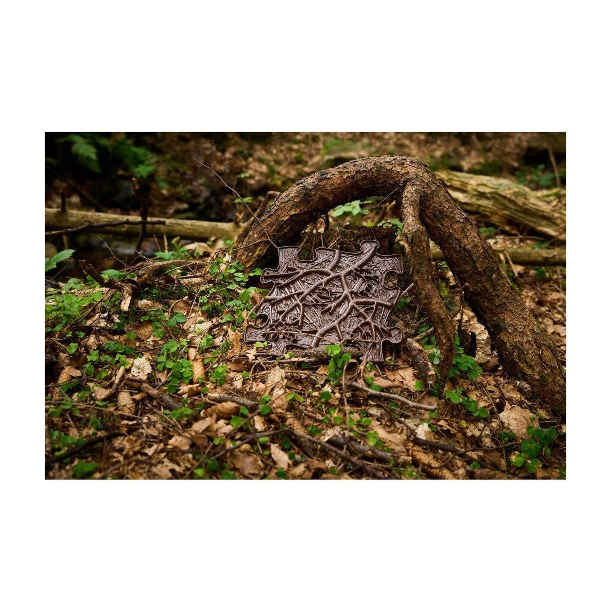 Voir la diapositive 2 : MUFFIK Tapis sensoriel  ensemble nature - 15 pièces, vert, marron, beige