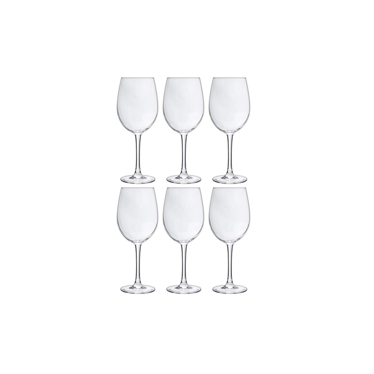 Set de 6 verres à pied 36 cl SPIRALE
