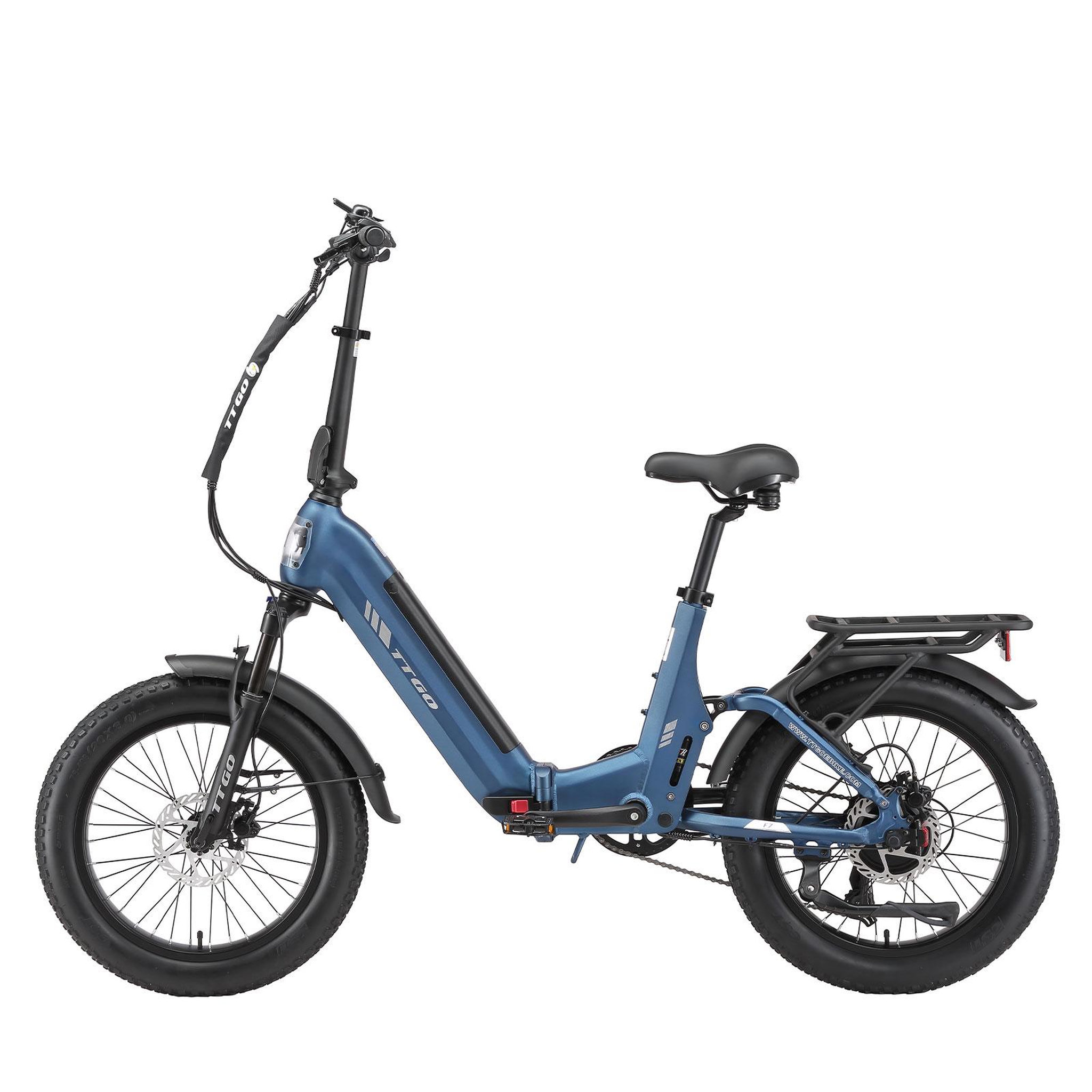 Voir la diapositive 4 : TTGO Vélo électrique pliant TTGO F7 250 W