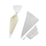 ZENKER Ensemble de 40 poches à douille jetables et 6 embouts plastique réemployables 32 cm Zenker Smart Pastry