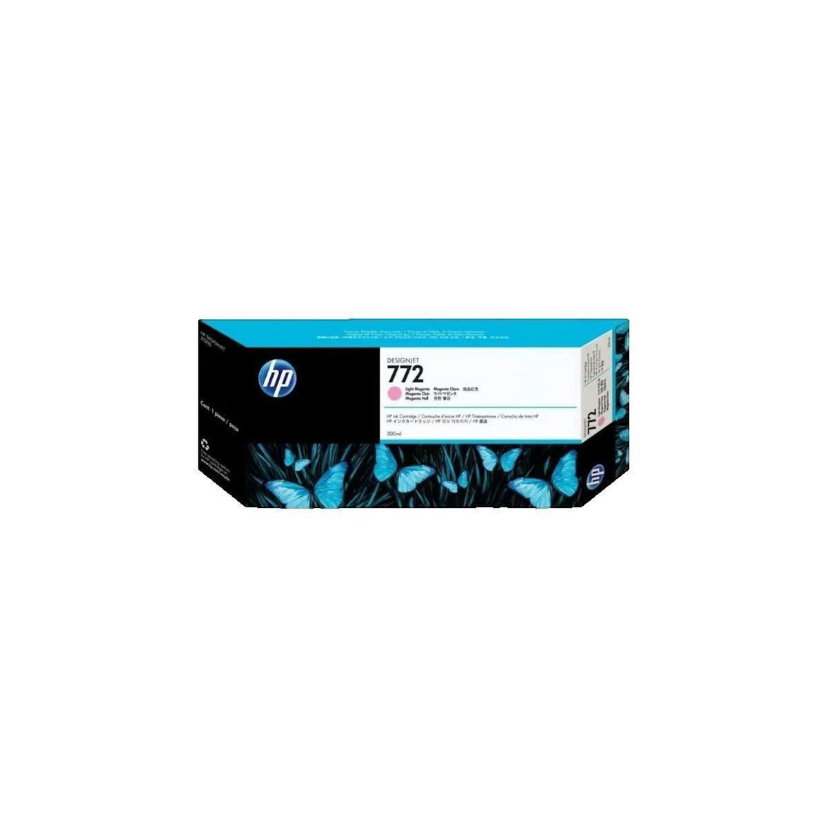HP Cartouche d'encre HP DesignJet 772 Magenta Clair 300 ml