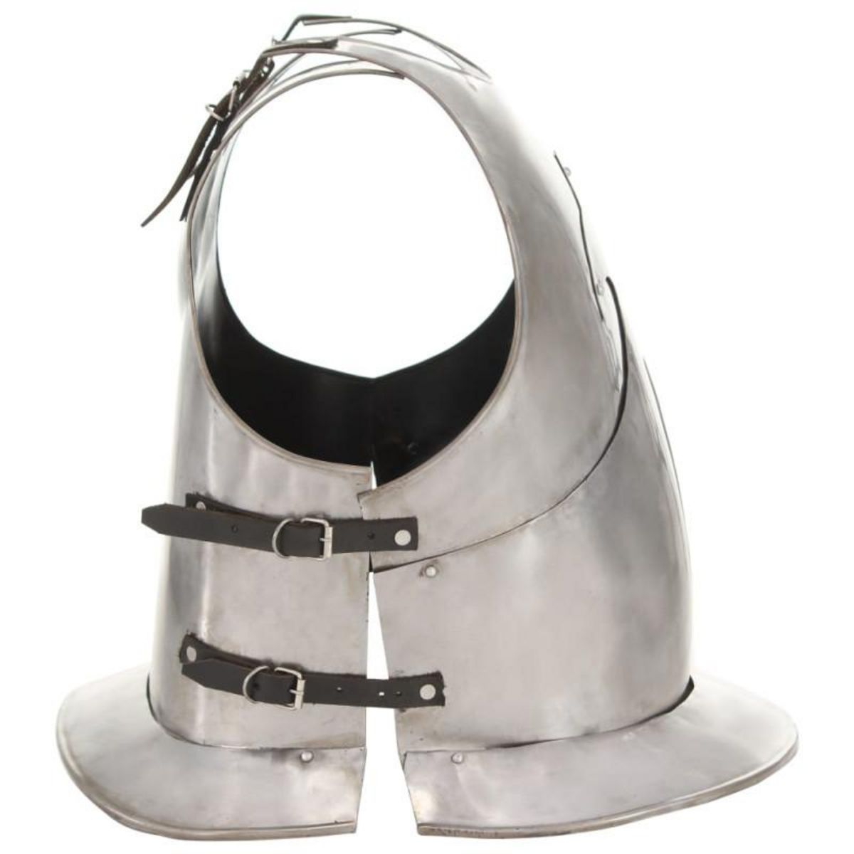 VIDAXL Cuirasse d armure corporelle chevalier médiéval Argenté Acier