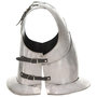 Voir la diapositive 3 : VIDAXL Cuirasse d armure corporelle chevalier médiéval Argenté Acier