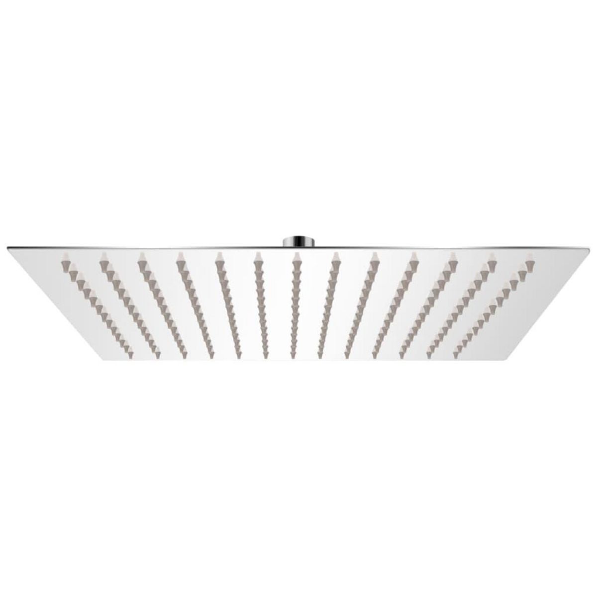 VIDAXL Tete de douche plongeante carree en acier inoxydable 30x30 cm