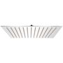 Voir la diapositive 1 : VIDAXL Tete de douche plongeante carree en acier inoxydable 30x30 cm