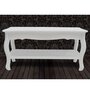 Voir la diapositive 4 : VIDAXL Table basse 2 couches MDF Blanc