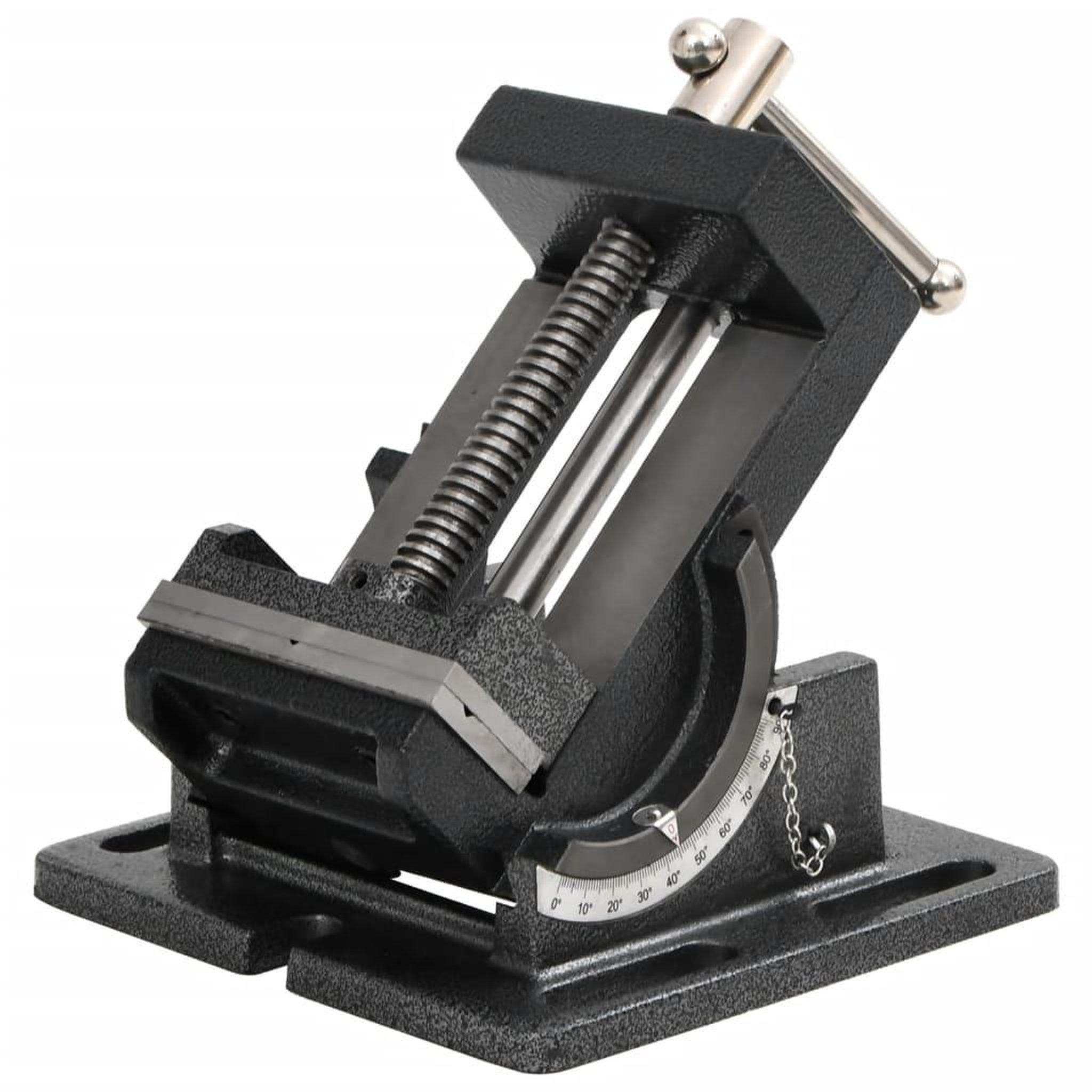 VIDAXL Etau inclinable de perceuse a pression manuelle 110 mm