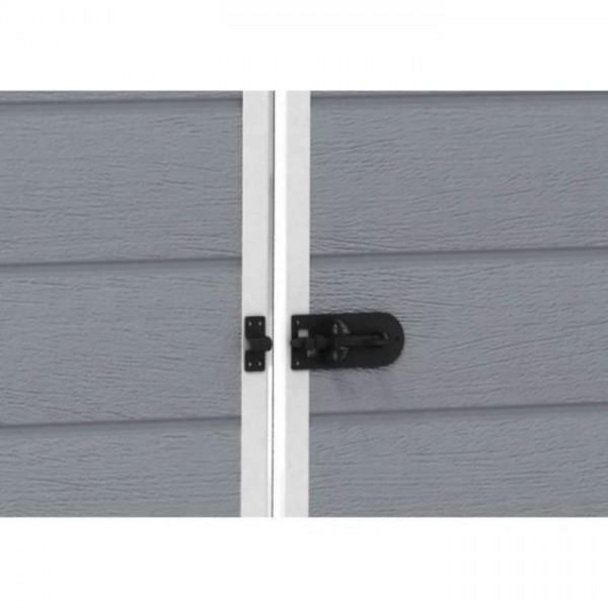 Keter KETER - Abri de jardin 4,4 m² avec plancher en résine Premium 86 Gris