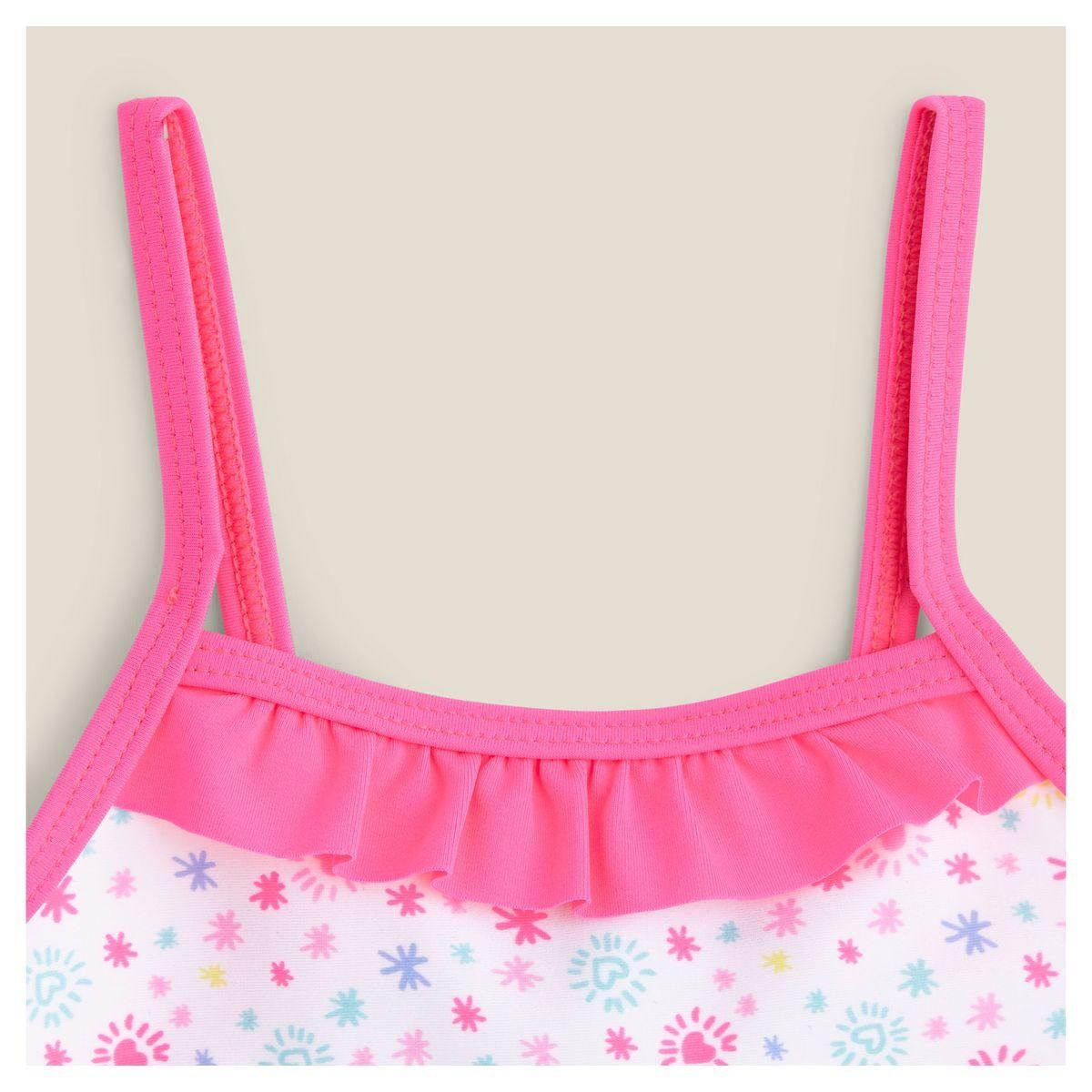 IN EXTENSO Maillot de bain 1 pièces coeurs bébé fille 