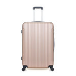 HERO HERO - Valise Grand Format ALPES 75 cm 4 Roues. Coloris disponibles : Rose, Noir, Bleu