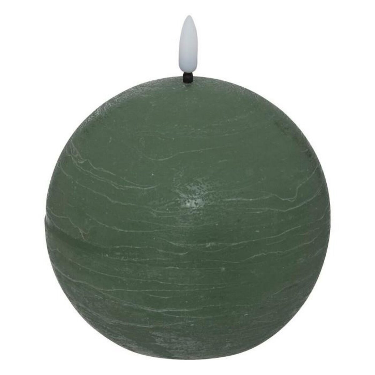ATMOSPHERA Bougie Boule à LED  Molia  8cm Vert