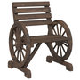 Voir la diapositive 2 : VIDAXL Chaises de jardin Bois de sapin massif