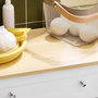 Voir la diapositive 4 : SOBUY SoBuy - Meuble de salle de bain bas avec un tiroir - Fonctionnel - FRG238