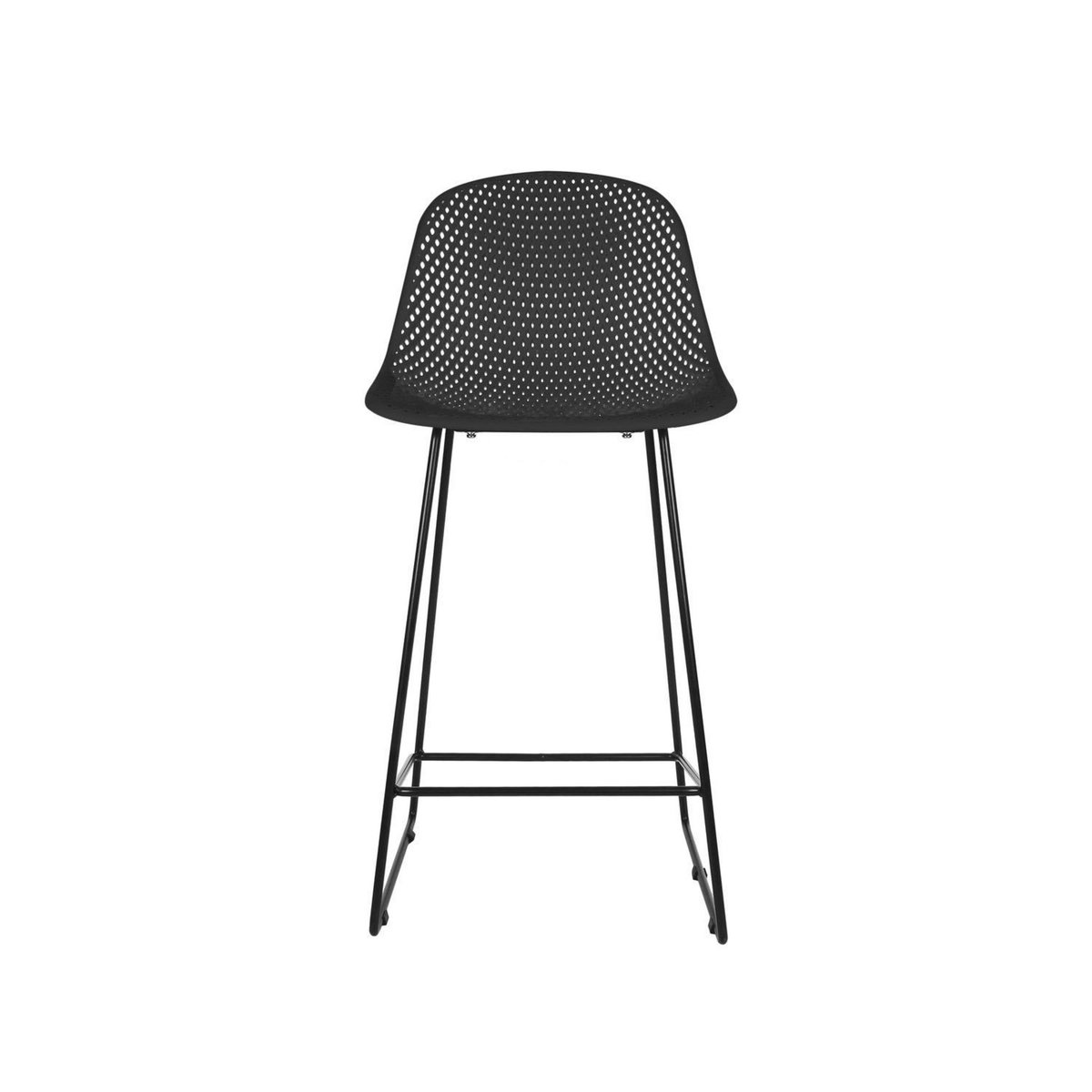 Leitmotiv Tabouret de bar moderne Mesh - H. 120 cm