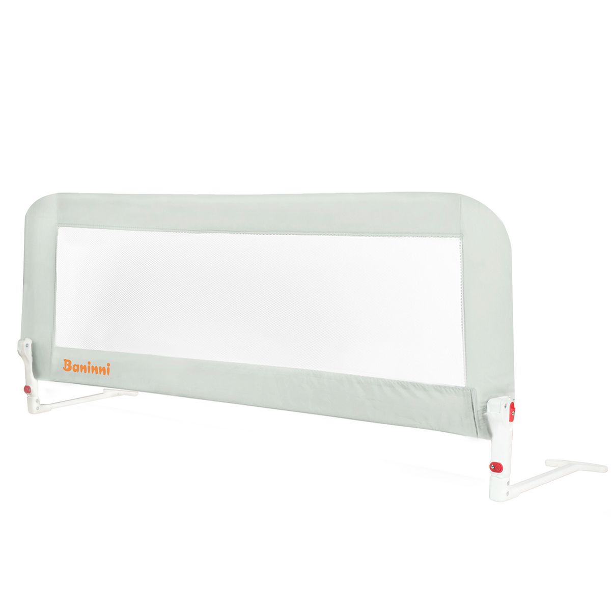 BANINNI Barrière de lit Letto Gris