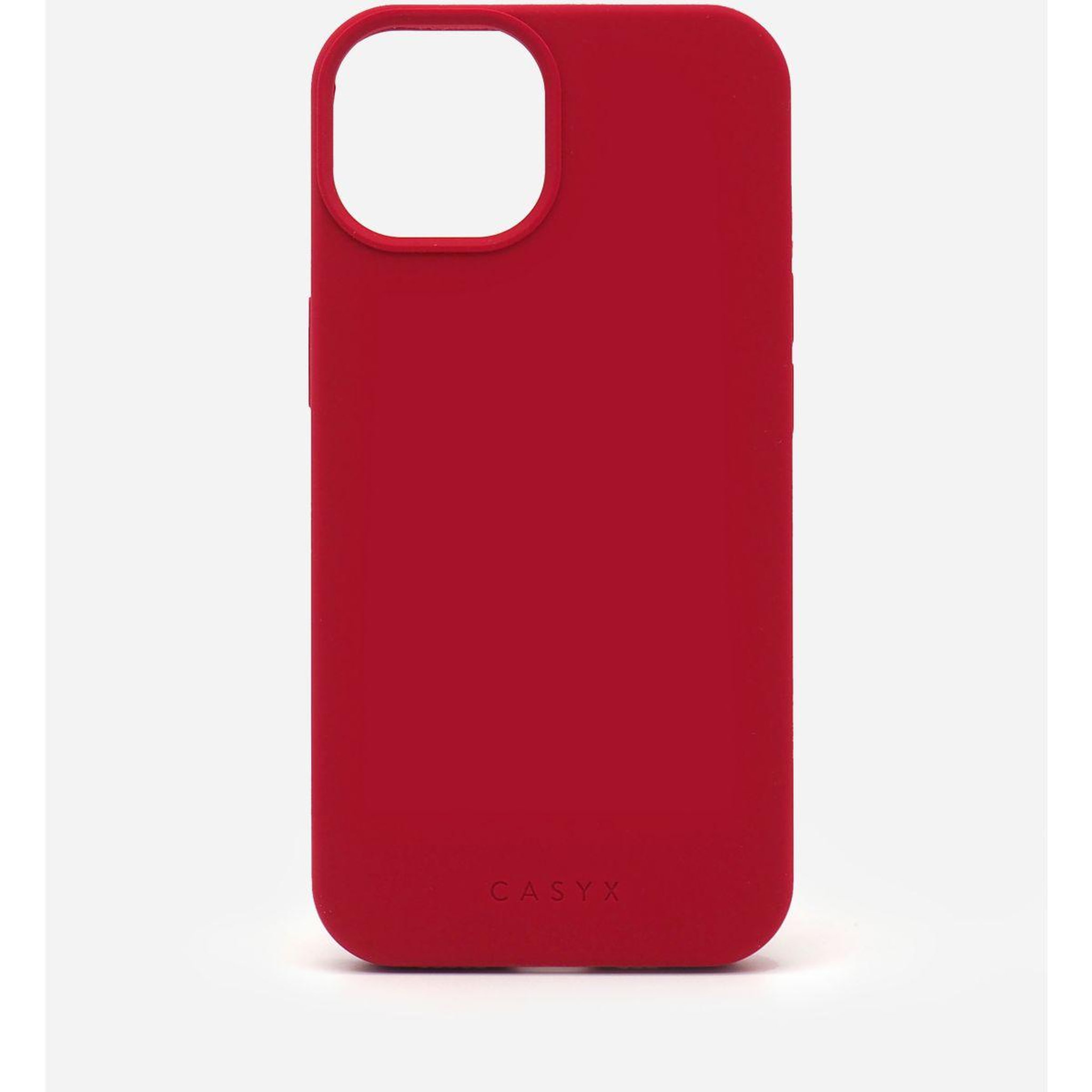 CASYX Coque iPhone 14 Pro silicone Rouge MagSaf