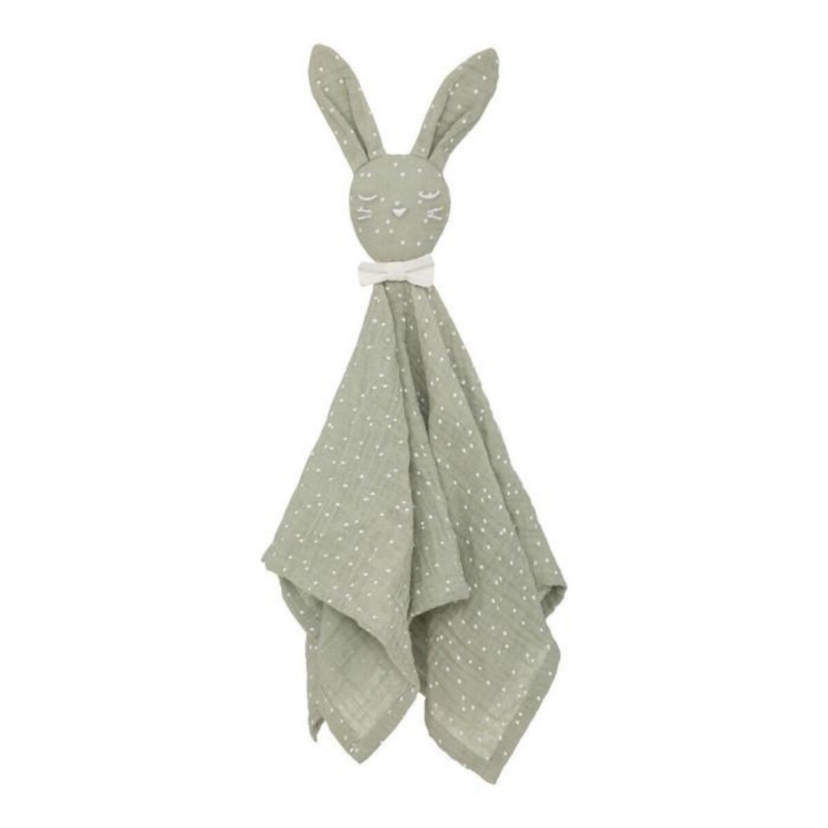 Atmosphera Kids Doudou pour Bébé  Lapin  46cm Vert