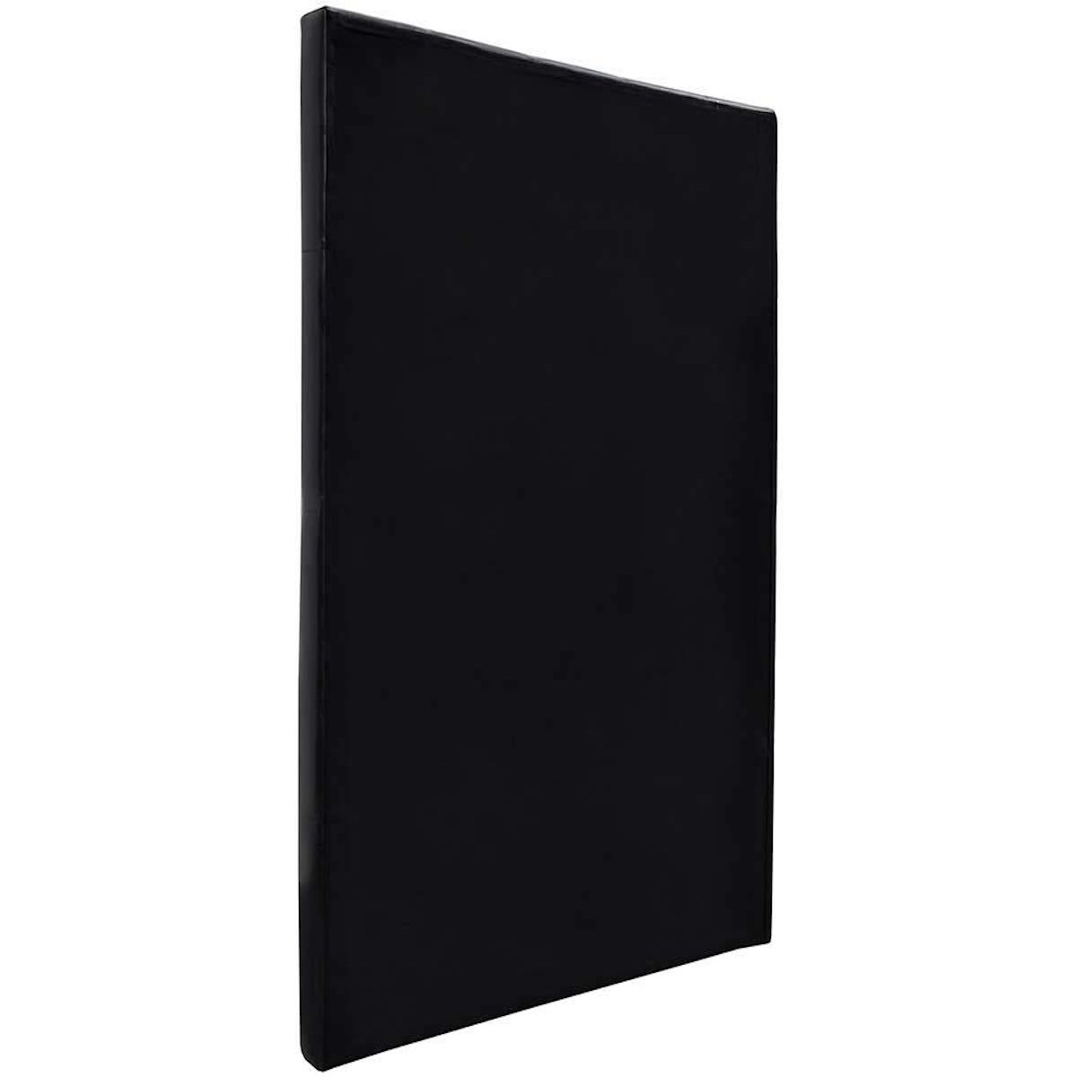 Habitat et Jardin Tête de lit capitonnée  Déco  - 99 cm - Noir - En PVC