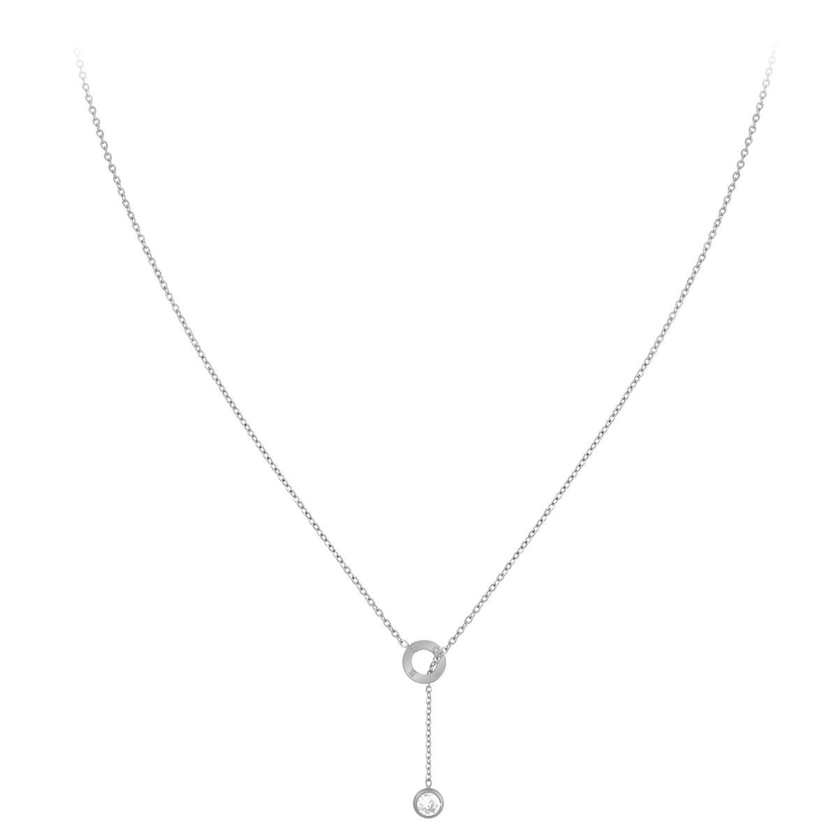 SC CRYSTAL Collier SC Crystal orné de Cristaux scintillants