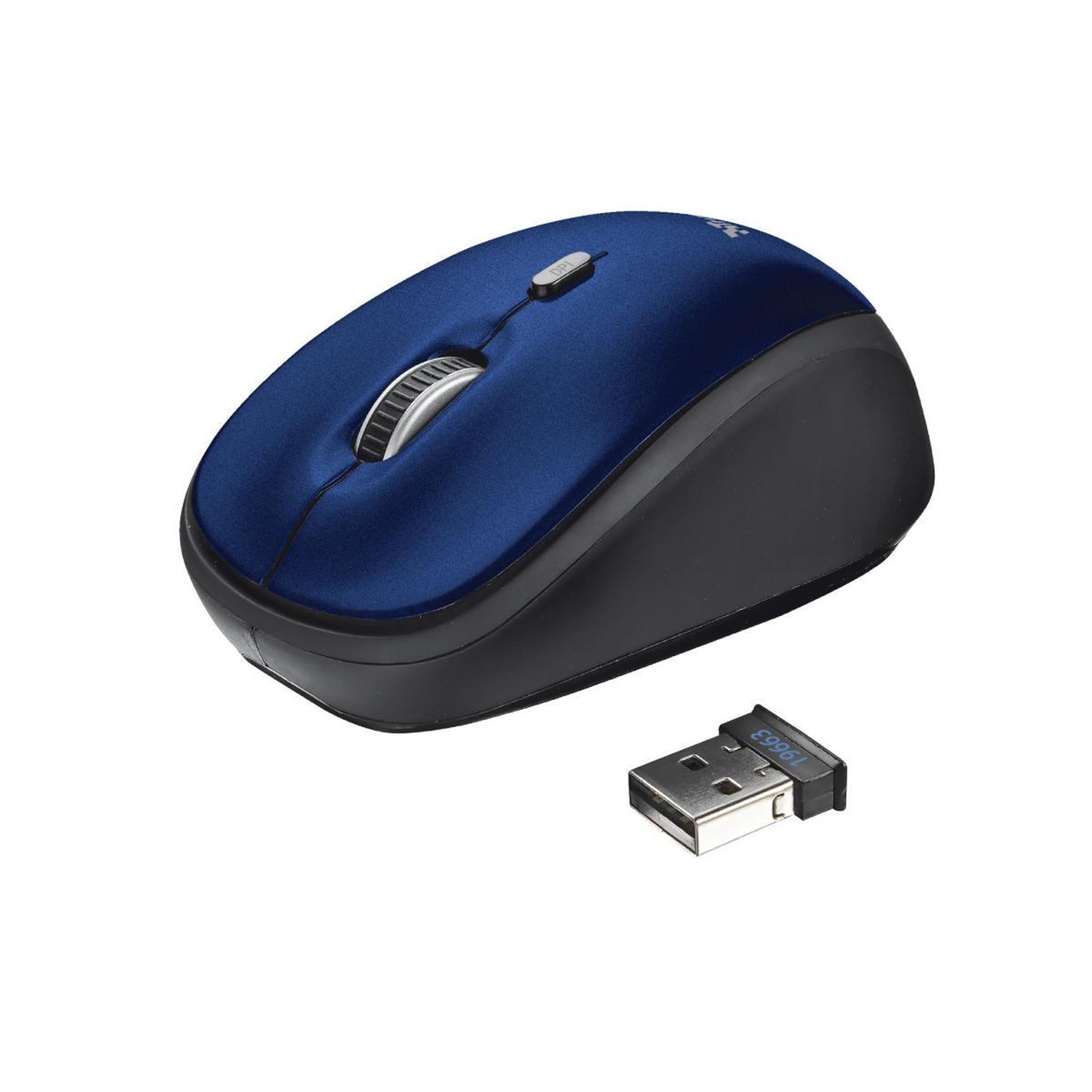 Voir la diapositive 2 : Trust Trust 19663 souris rf sans fil optique 1600 dpi