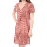 Only Robe  à fleurs Femme Only Nova. Coloris disponibles : Orange