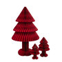 Voir la diapositive 2 : Paris Prix Sapin de Noël en Papier  Pliable  100cm Rouge