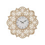 Voir la diapositive 1 : Paris Prix Horloge Murale Sculptée  Carving  60cm Naturel