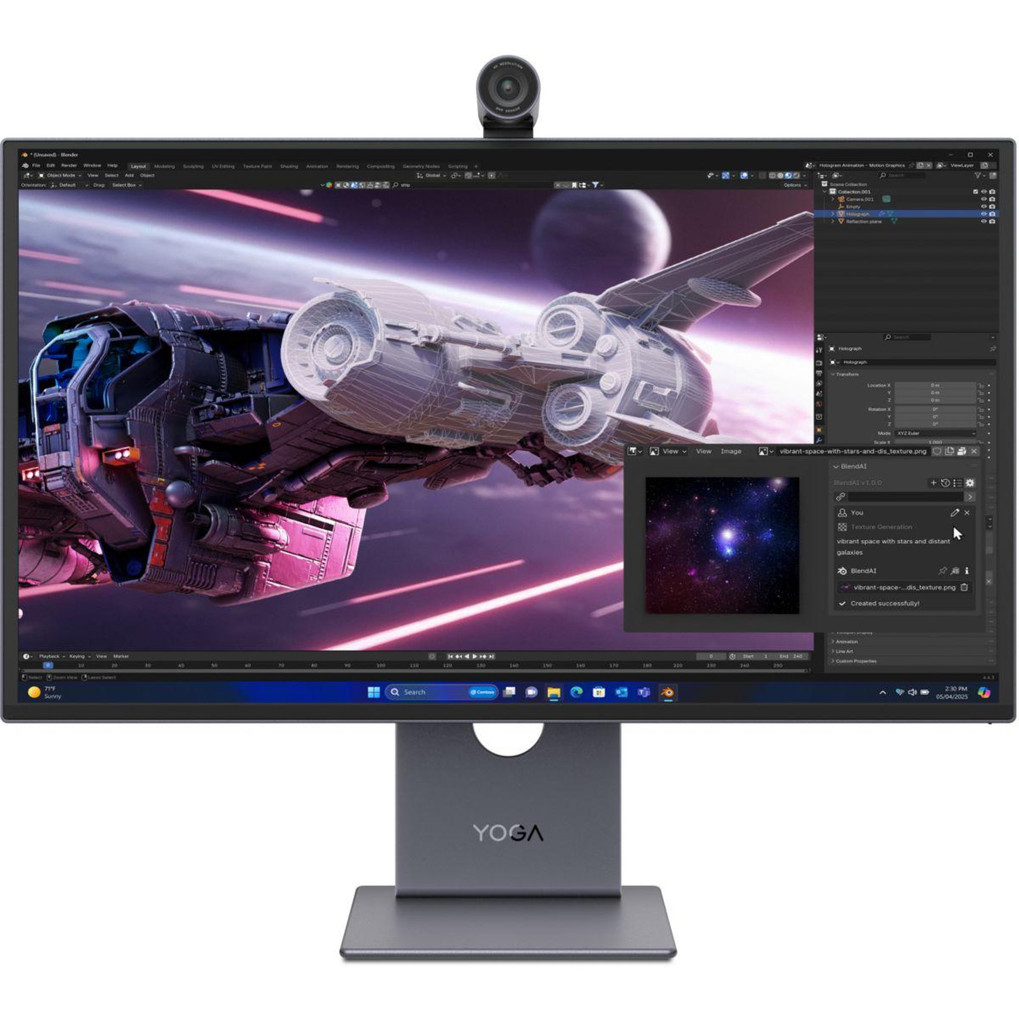 Lenovo Ecran 27ud-10 27  qd-oled 4k 120 hz hdr hdmi 2.1 + usb-c 140w
