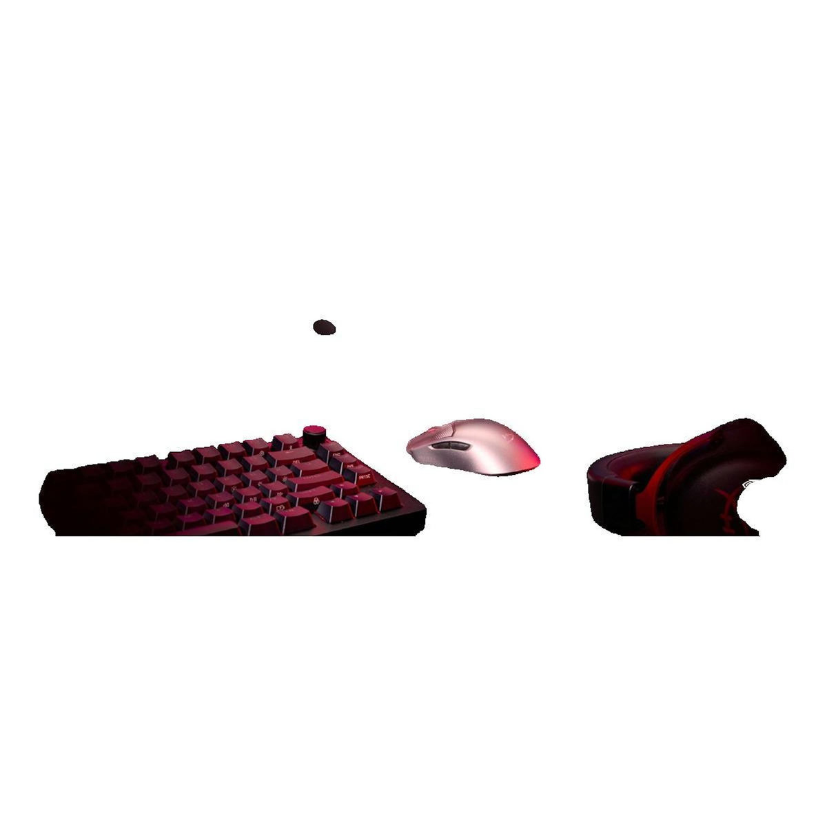 HyperX Souris gamer Hype Pulsefire Haste 2 S Argenté